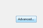 Project Options Advanced Button